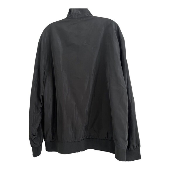Hotouch Man Jacket Size XXL Windbreaker Black Full Zipper - Picture 2 of 8